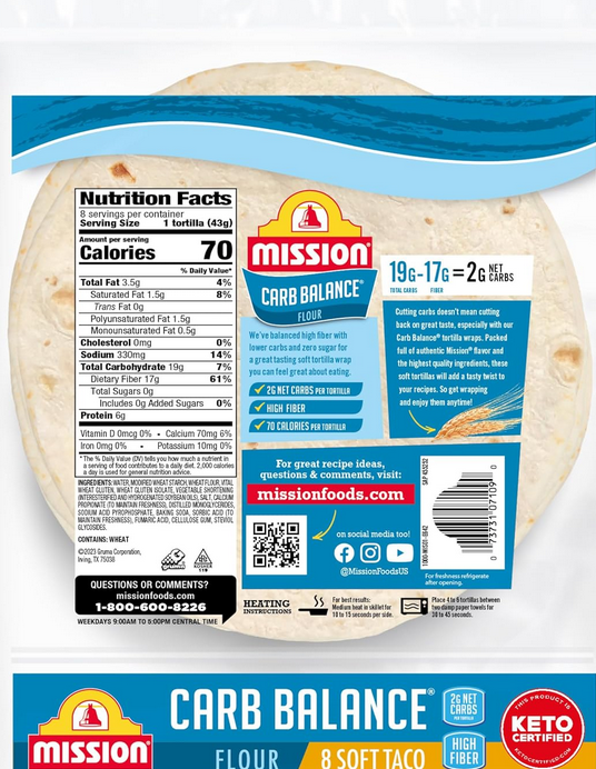 Mission Tortillas Front